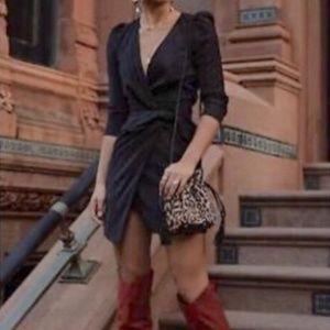 Ba&Sh Burton Wrap Dress